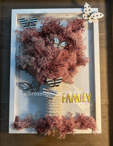 QUADRO CON MUSCHIO STABILIZZATO