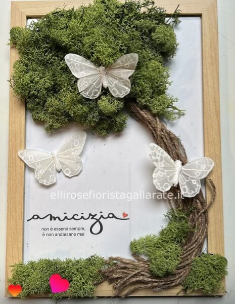 quadro in muschio stabilizzato