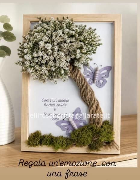 quadro con elemneti stabilizzati 35 per 23 cm